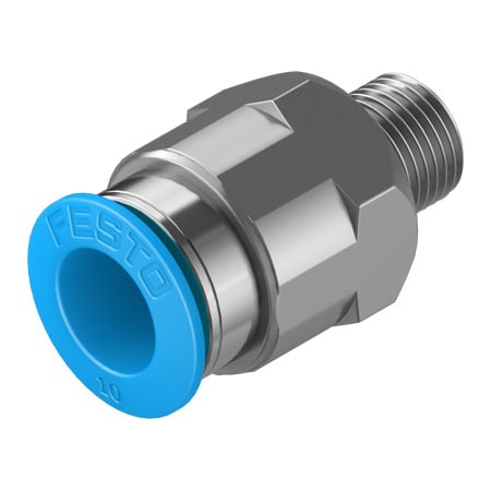 Festo Push-In Fitting QS-1/8-10 QS-1/8-10